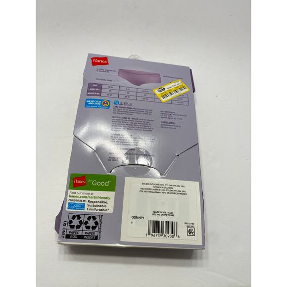 Hanes Girls Seamless Comfort Hipster Tagless Underwear Panties Size Small - Picture 3 of 4